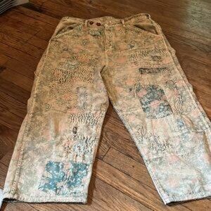Adorable MP PASTEL and DENIM TROUSERS Magnolia pearl AUDIE trousers